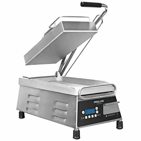 PROLUXE CS157A Vantage Light-Duty Clamshell Sandwich Grill with Smooth Plates - 120V 1150W 636CS157A
